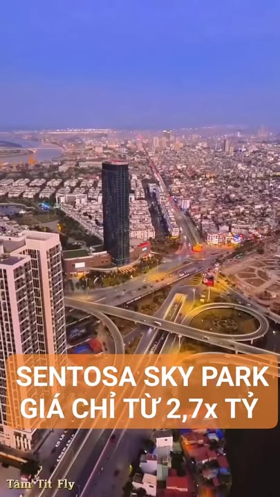 Căn hộ Sentosa Sky Park Hải Phòng 71m² giá 2.7 tỷ - View AEON Mall tuyệt đẹp!