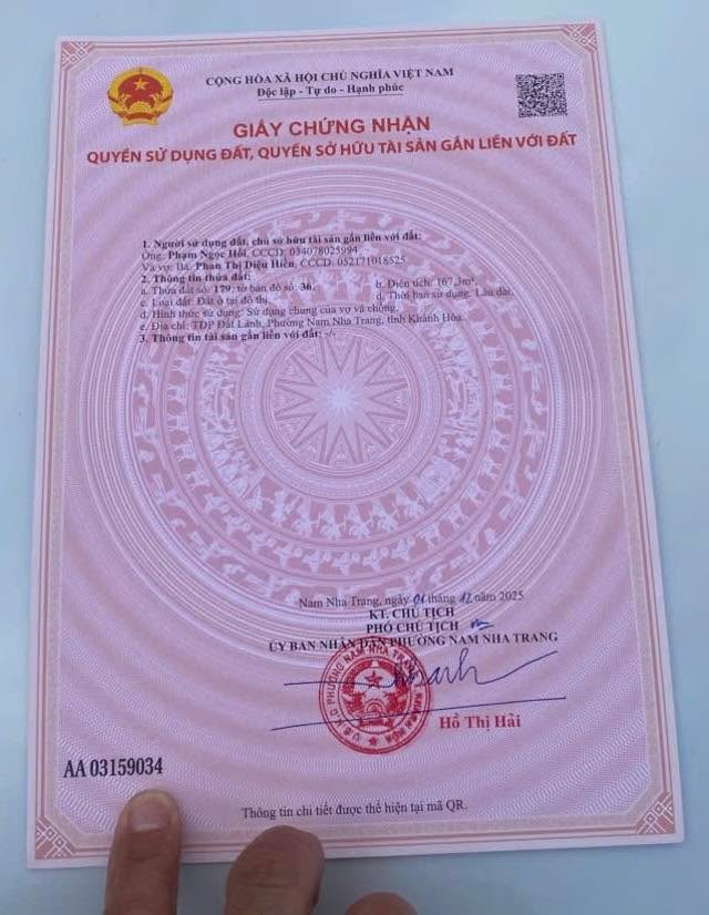 Lô đất 3 mặt tiền đường Phong Châu Nha Trang 167m² giá 11.69 tỷ - Cơ hội đầu tư tuyệt vời!