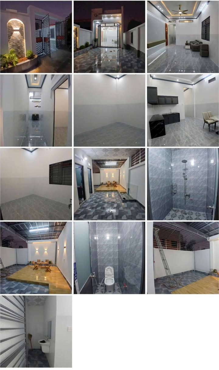 Nhà mới hoàn thiện tại Long Hoa, Tây Ninh 150m² giá 1.27 tỷ - Mặt tiền nhựa, khu dân cư đông đúc!