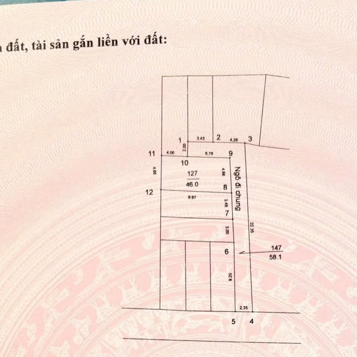 Đất nền Ngọc Thụy Long Biên 46m² giá 5.244 tỷ - Sổ đỏ chính chủ, ô tô đỗ cổng!