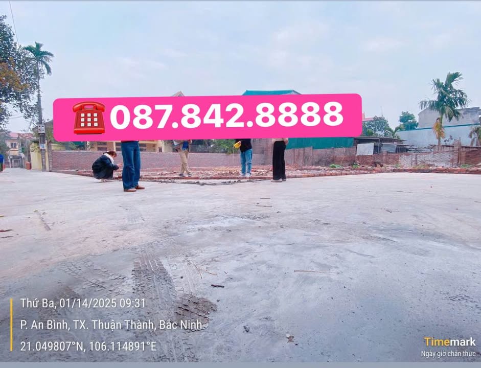 Đất nền lô góc An Bình 66m² giá 1.98 tỷ - Sổ hồng chính chủ, giao dịch ngay!