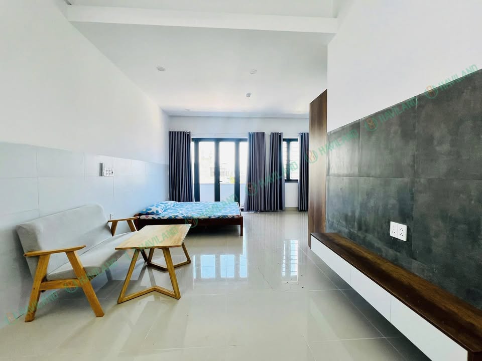 Căn hộ cho thuê đường Bờ Quan 9, Hòa Quý 5 triệu - Đầy đủ nội thất, thoáng mát!