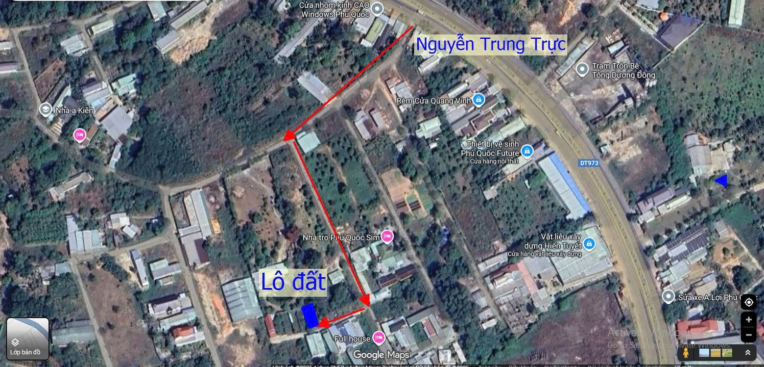 Đất nền Cửa Dương Phú Quốc 108m² giá 900 triệu - Phong thủy đẹp, vị trí đắc địa!