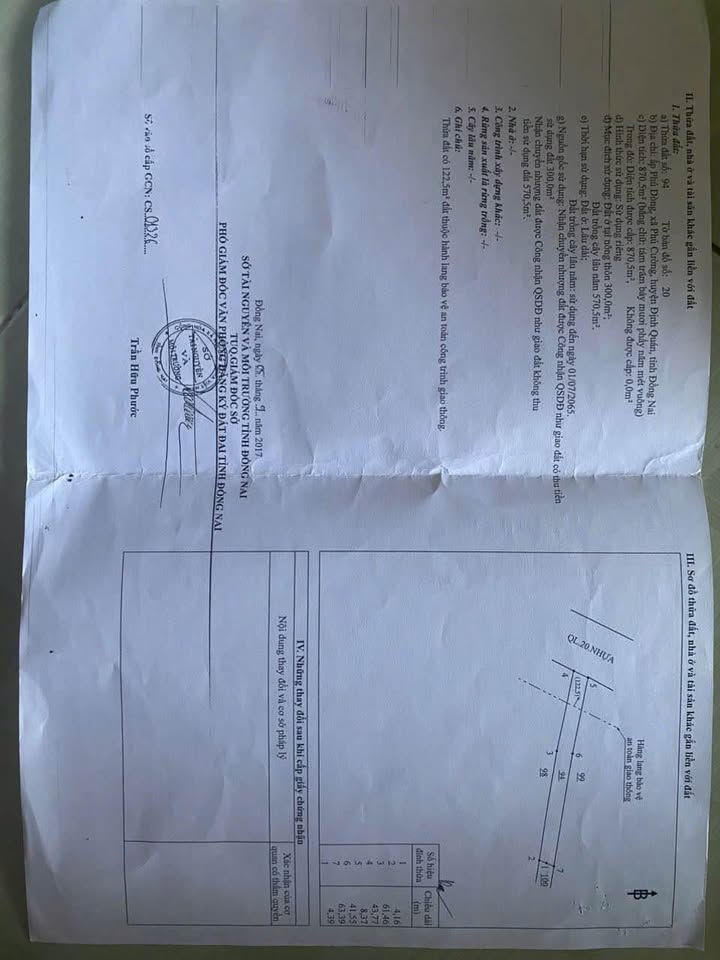 Đất mặt tiền Quốc lộ 20, xã Phú Cường, 870m² giá 7.2 tỷ - Sổ hồng chính chủ!