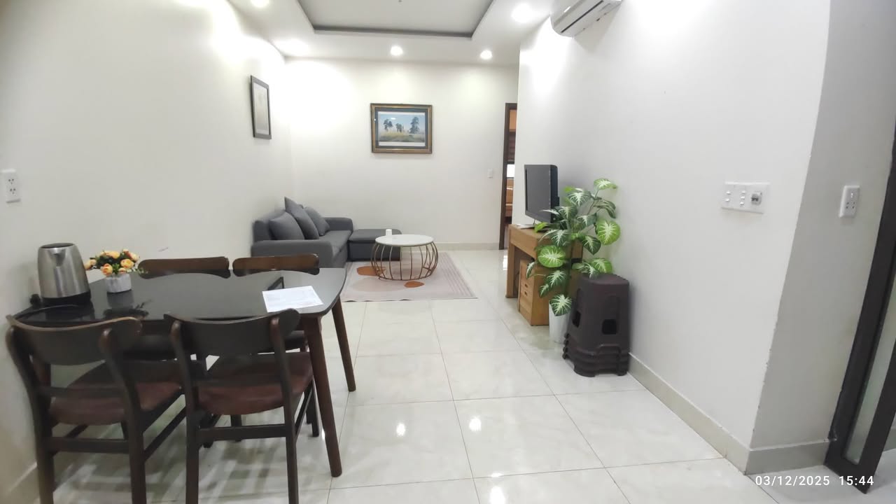 Căn hộ chung cư 2 phòng ngủ Trần Hưng Đạo, Hạ Long giá 6 triệu - Full đồ, cho thuê ngay!