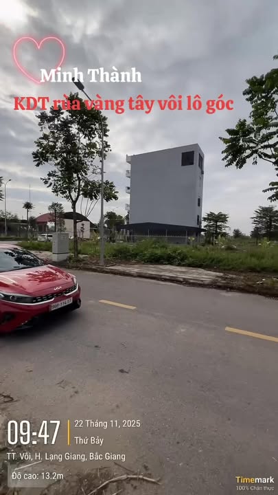 Đất nền lô góc KDT Rùa Vàng Vôi 86.5m² - Tiện ích đầy đủ chỉ cách 1 bước chân!