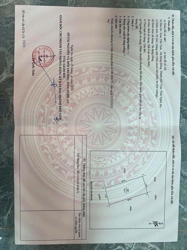 Đất Hưng Đông Vinh 95m² - Giá cả thỏa thuận, vị trí đẹp!