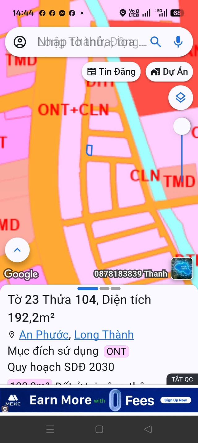 Đất nền tái định cư Xuân An, An Phước, Long Thành 200m² giá 2.85 tỷ - Đầu tư sinh lời cao!