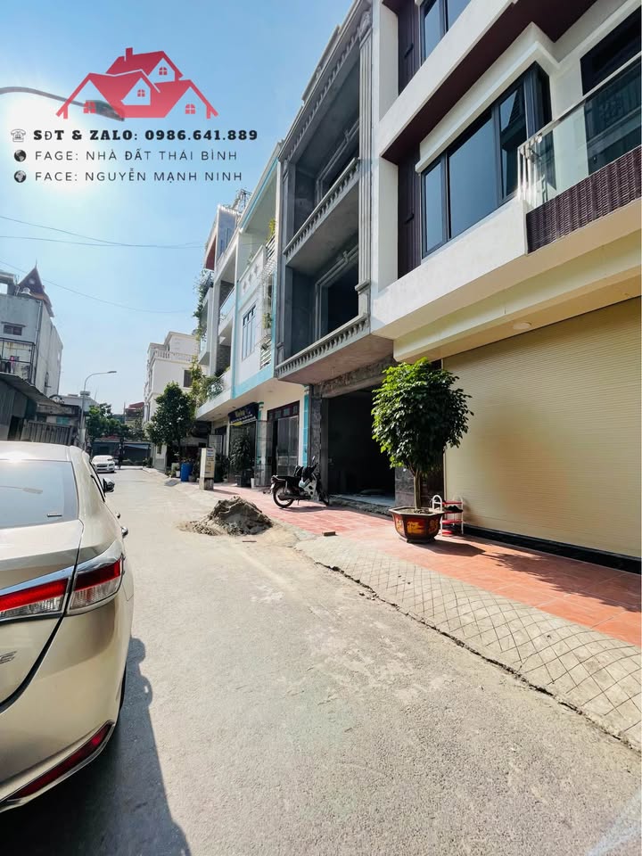 Bán nhà 3 tầng Trần Lãm, TP Thái Bình 54m² giá 4.1 tỷ - Không gian sống lý tưởng!