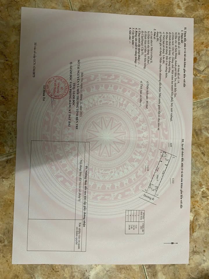 Nhà bán KDC Đông Phú Bến Tre 125m² - Sổ hồng chính chủ, giá tốt thương lượng!