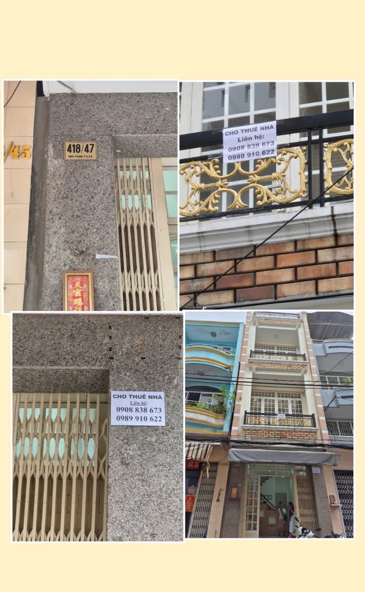 Nhà cho thuê mặt tiền nội bộ Minh Phụng, Q. 11 - Diện tích 38.5m², chỉ 15 triệu/tháng!