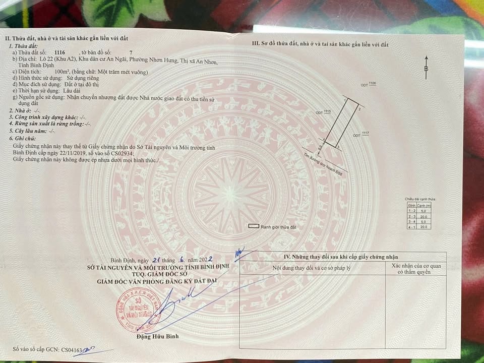 Đất nền An Ngãi, Nhơn Hưng 100m² giá chỉ 9xx triệu - Cơ hội đầu tư hấp dẫn!