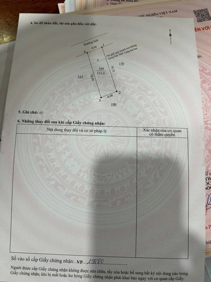 Đất nền đường Mai Đăng Chơn, Quận Ngũ Hành Sơn, Đà Nẵng - Diện tích 111m², giá thỏa thuận hấp dẫn!
