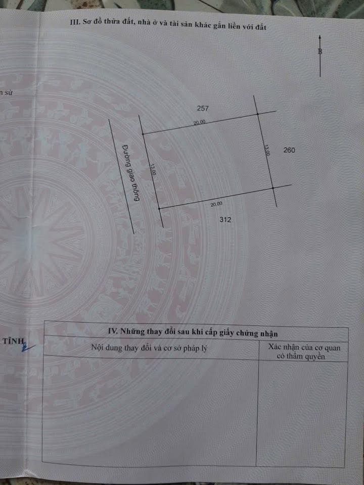 Đất TDC Biển Xuân Thành 260m² giá 3.5 tỷ - Đầu tư sinh lời ngay!