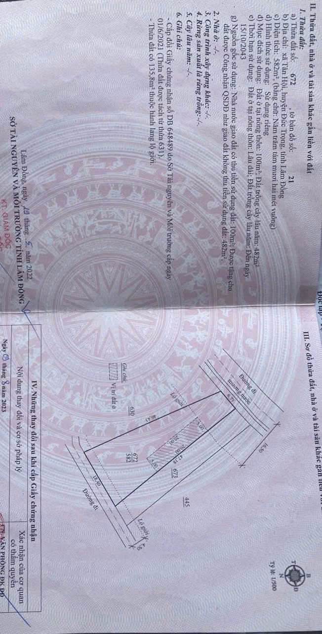 Đất nền mặt tiền đường Tân An, Tân Hội 3420m² giá 2.25 tỷ - Đầu tư sinh lời ngay!