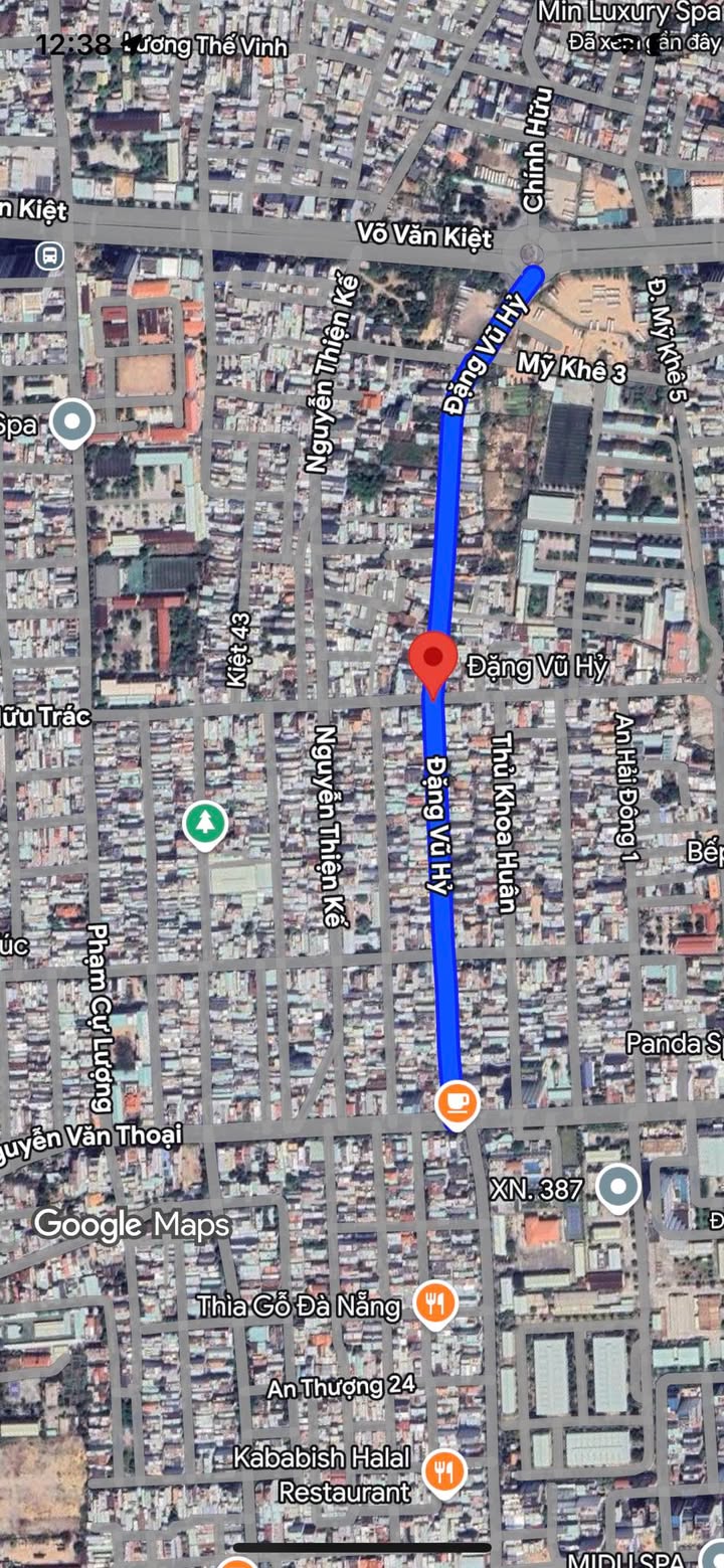 Đất mặt tiền Đặng Vũ Hỷ, Đà Nẵng 122m² giá 15 tỷ - Kinh doanh siêu đỉnh!