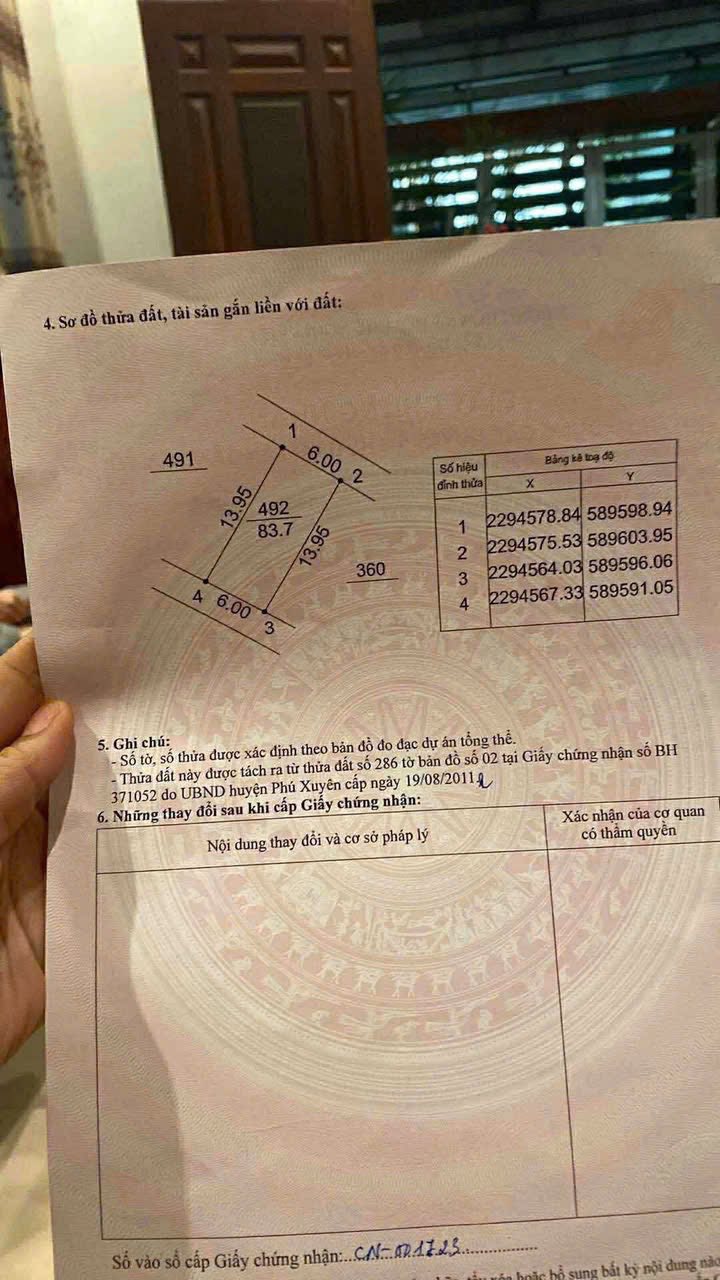 Đất thổ cư thôn Thượng, xã Chuyên Mỹ 83m² giá chỉ 2.1 tỷ - Đầu tư sinh lời cao!