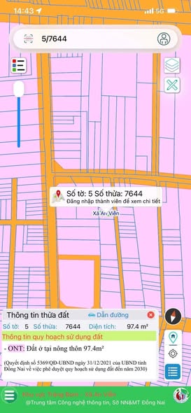 Đất nền liền kề An Viễn, Trảng Bom 97.5m² giá chỉ 900 triệu - Cơ hội đầu tư hấp dẫn!