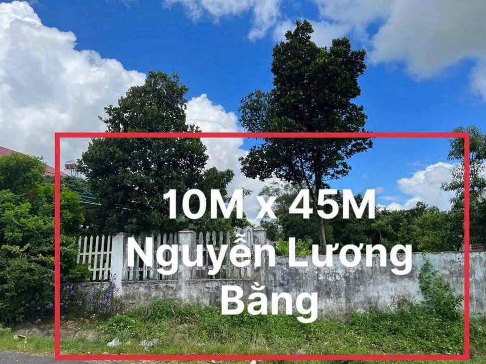 Bán đất đường Nguyễn Lương Bằng, 450m², Hướng Bắc - Cơ hội đầu tư tuyệt vời!