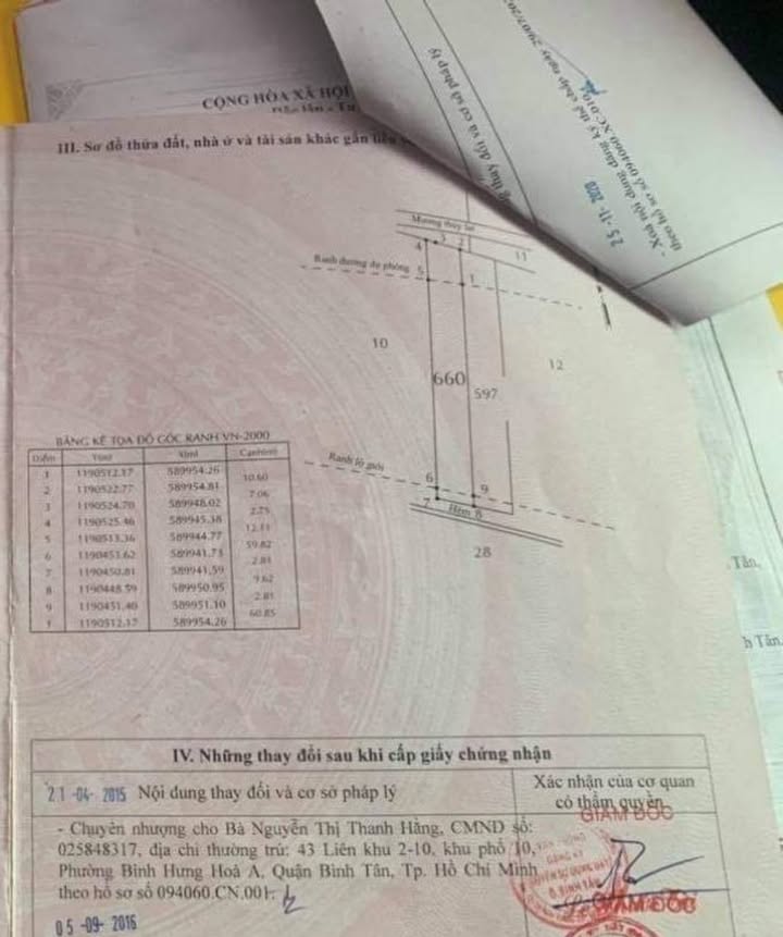 Bán đất thổ cư quận Bình Tân 708m² giá chỉ 22 tỷ - Tiềm năng đầu tư lớn!