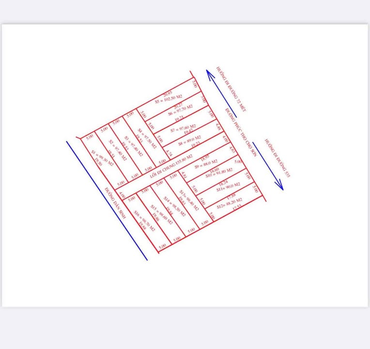 Đất nền dự án đường Phúc Thọ, Nghi Phong, Vinh 102m² giá 1.32 tỷ - Cơ hội đầu tư hấp dẫn!