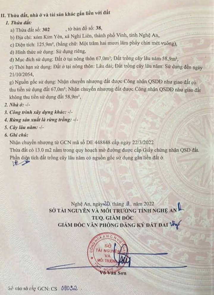 Đất Nghi Liên 126m² giá 2 tỷ - Đầu tư sinh lời ngay!