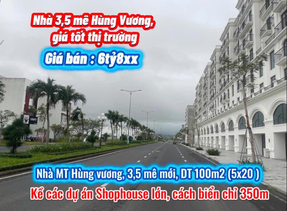 Nhà mặt tiền Hùng Vương Tuy Hòa 100m² - Sổ hồng sang tên ngay!