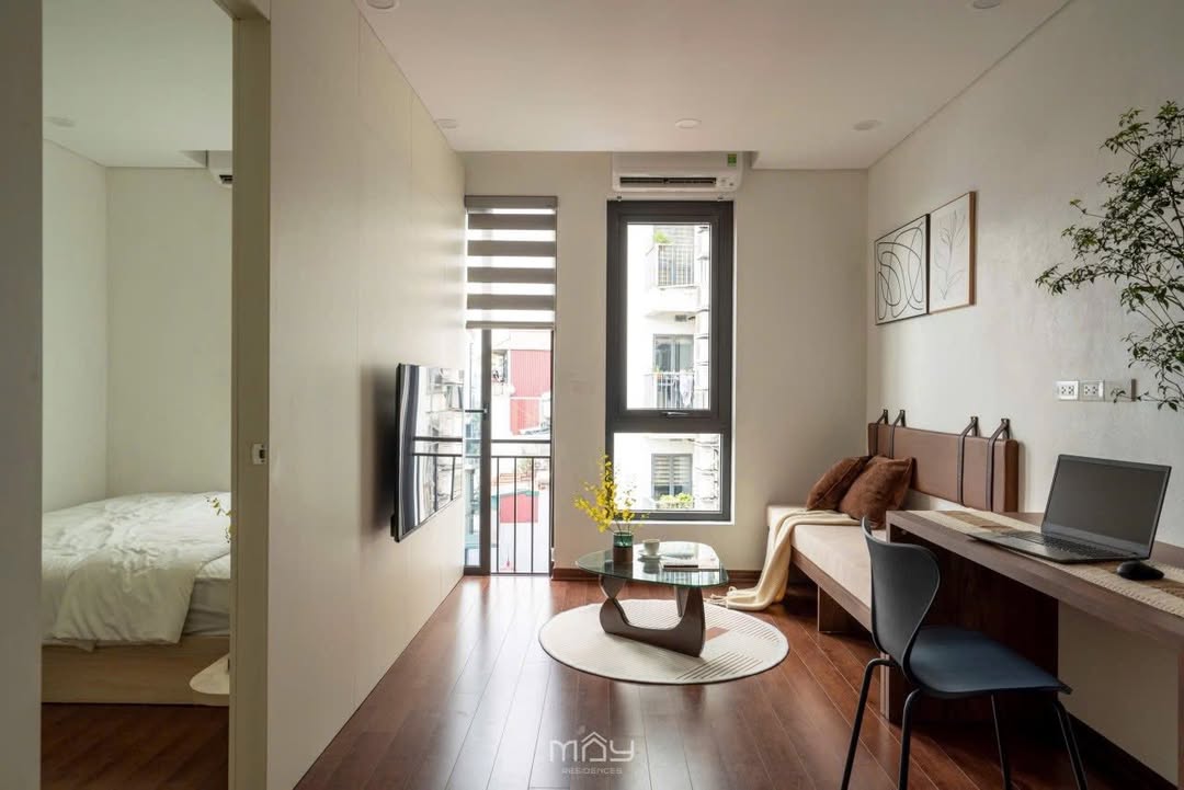 Căn hộ cho thuê Kim Mã Ba Đình 35m² - Không gian sống lý tưởng!