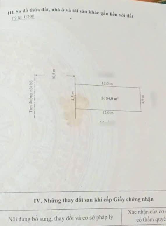 Đất nền Đồng Thái, Hải Phòng 54m² giá 3.5 tỷ - Lô đẹp không lỗi phong thủy!