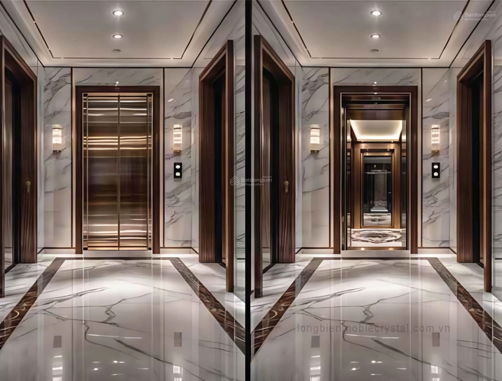 Căn hộ Sky Villa Noble Crystal Long Biên 300m² giá 140 triệu - View hồ Riverside tuyệt đẹp!