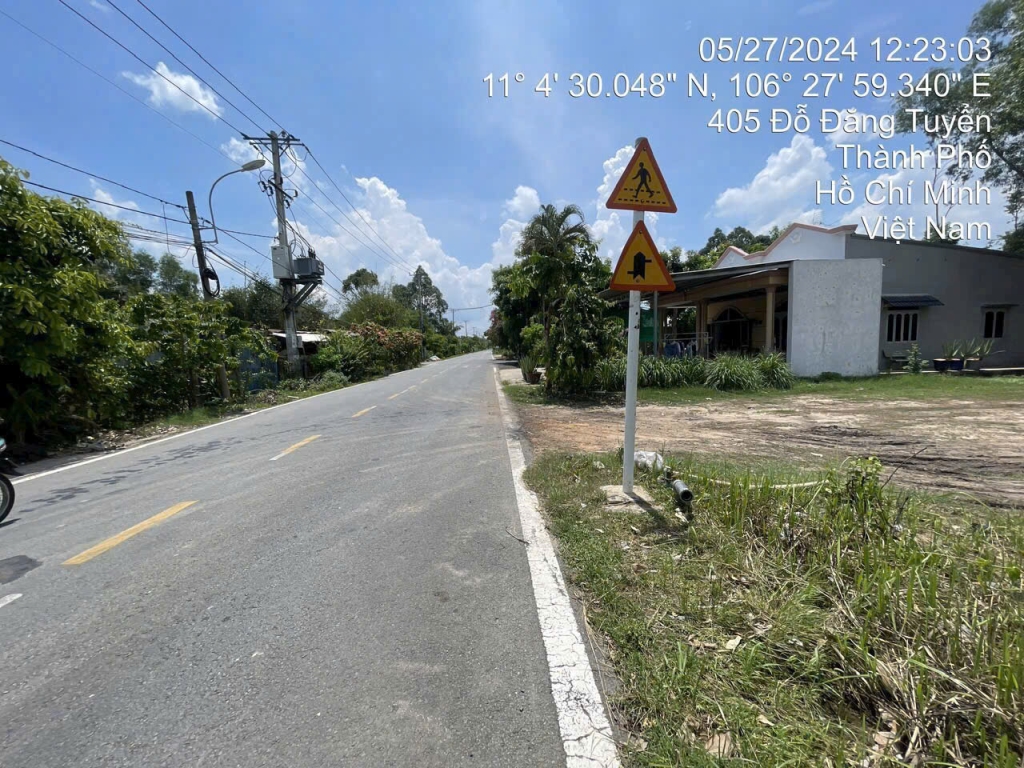 Đất 2 mặt tiền đường Đỗ Đăng Tuyển, An Nhơn Tây 540m² - Đầu tư lý tưởng!