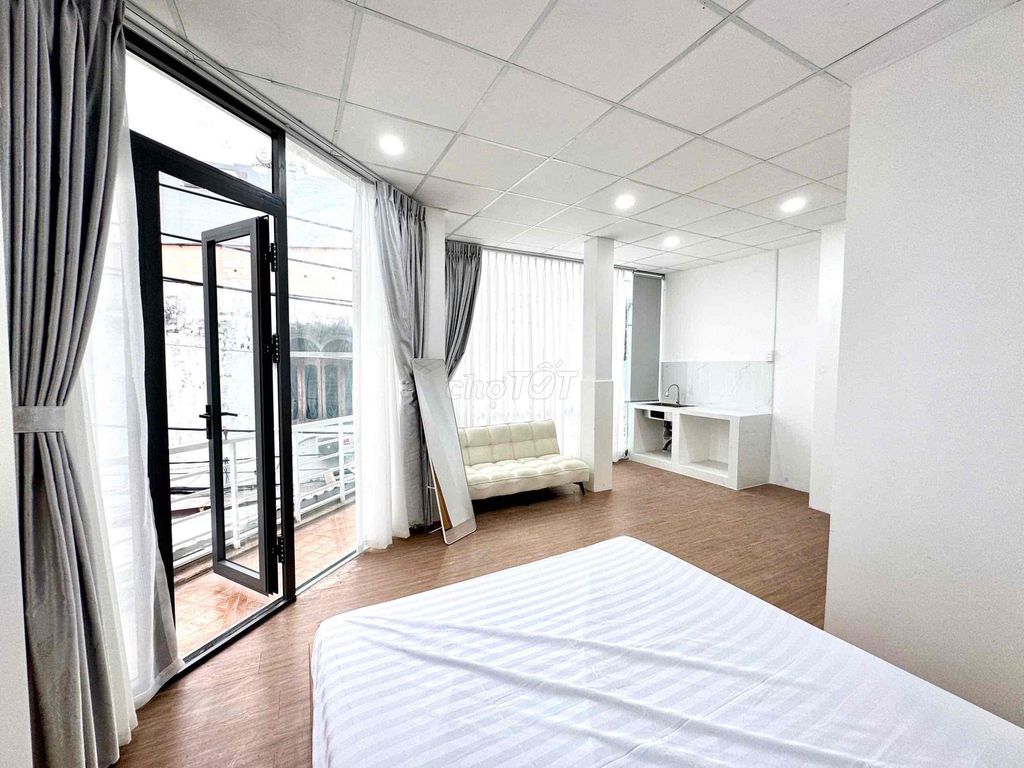 Chung cư mini Nguyễn Văn Cừ 33m² giá 7 triệu - Nội thất đầy đủ, hẻm ô tô