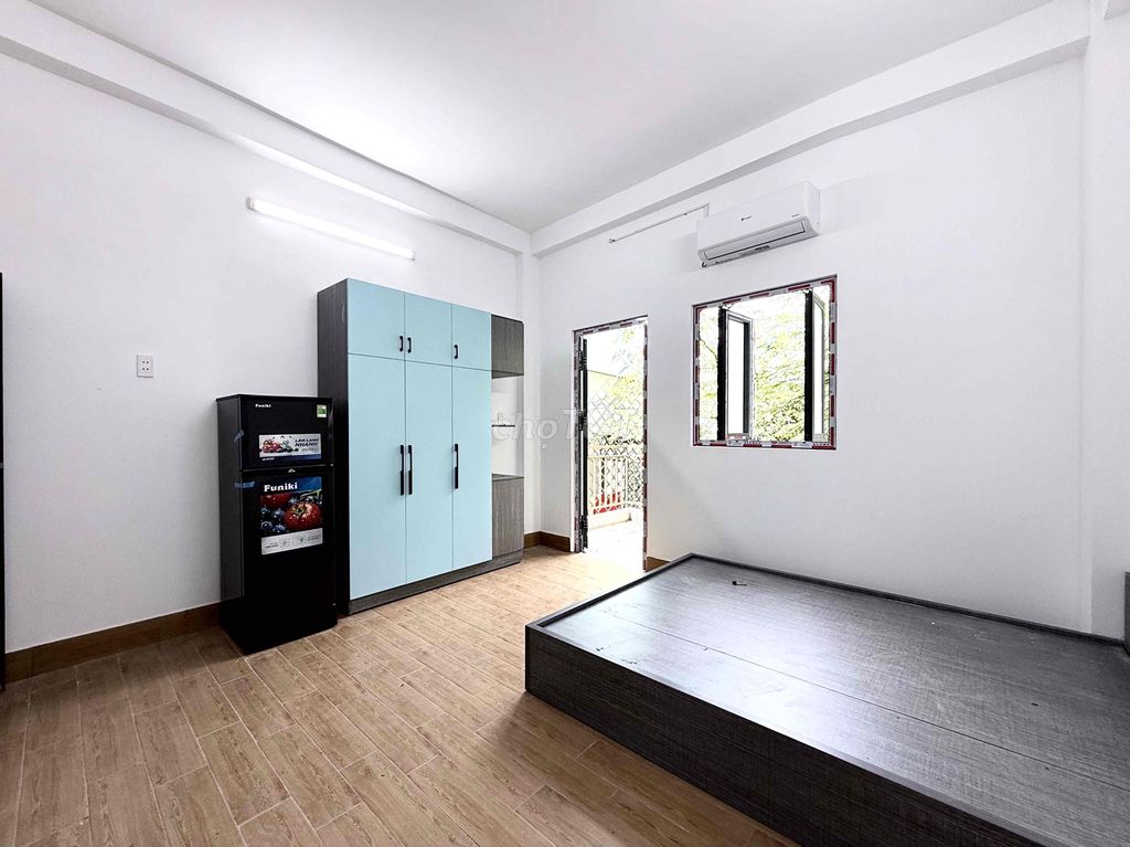 Studio Bancol cho thuê tại Dương Quảng Hàm, Gò Vấp - Full nội thất, giờ giấc tự do!
