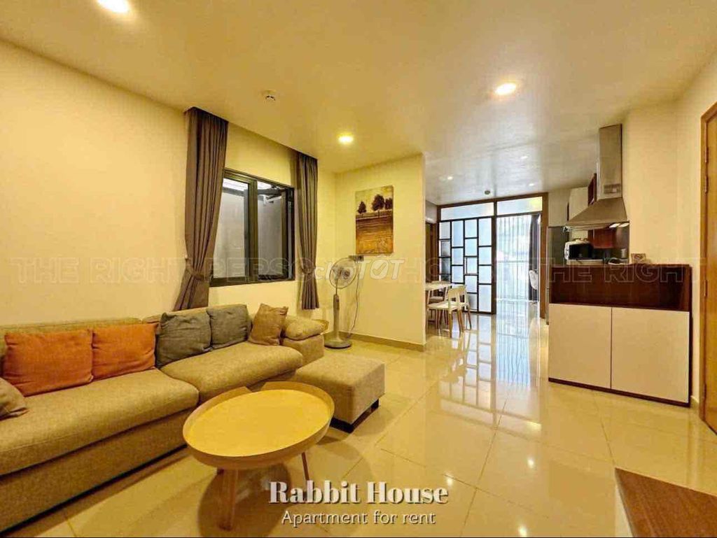 Căn hộ 1PN Đường Nguyễn Hữu Cảnh 60m² giá 13.5 triệu - Nội thất đầy đủ, ban công thoáng mát!