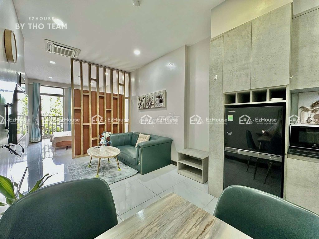 Căn hộ 1PN ban công 40m² tại Phan Đăng Lưu - Giá 7.5 triệu, sẵn sàng cho thuê!