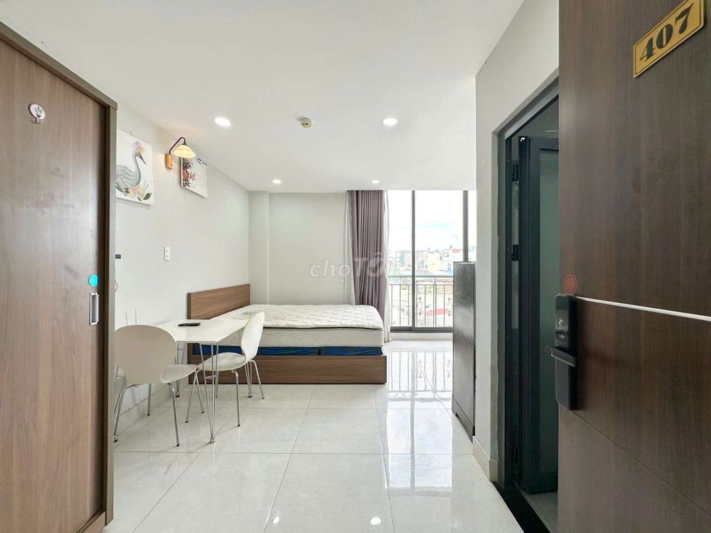 Chung cư Mini Studio Ban Công View City 40m² giá 6.5 triệu - Sẵn sàng vào ở ngay!