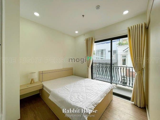 Căn hộ 1 phòng ngủ Phạm Viết Chánh 50m² giá 15 triệu - Nội thất gỗ sang trọng, ban công lớn!