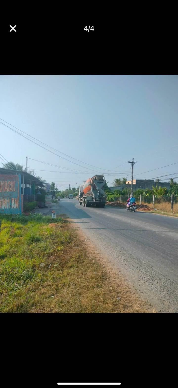 Đất nền mặt tiền Quốc Lộ 57C, Phường An Hội, Vĩnh Long 4800m² - Giá chỉ 5 triệu/m², thương lượng chính chủ!