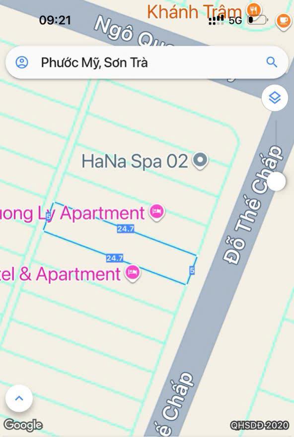 Đất nền Đỗ Thế Chấp, Sơn Trà 123m² - Đầu tư sinh lời gần biển Mỹ Khê!