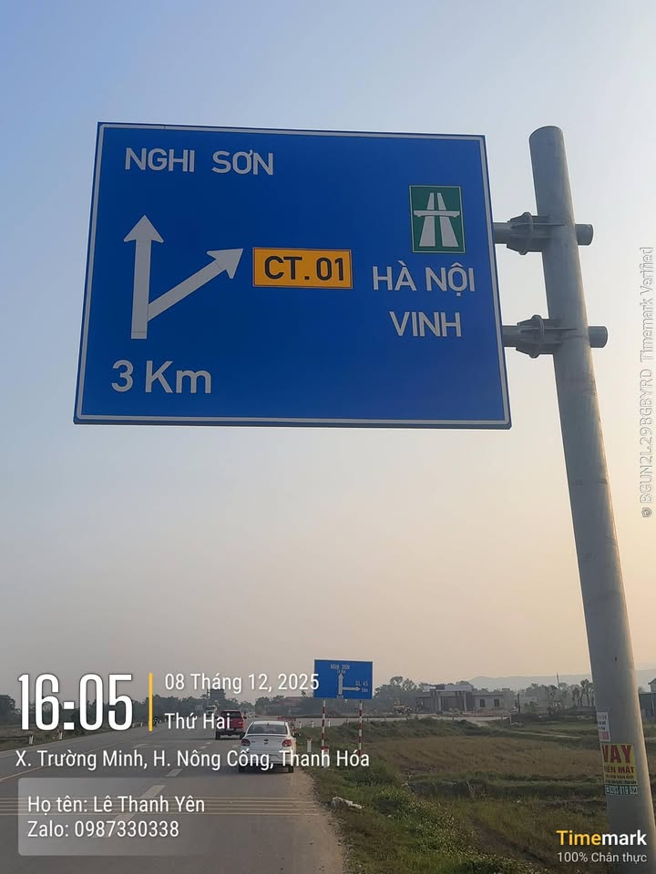 Đất nền Trường Minh, Nông Cống 175m² giá 1.5 tỷ - Vị trí đẹp, thuận tiện kinh doanh!