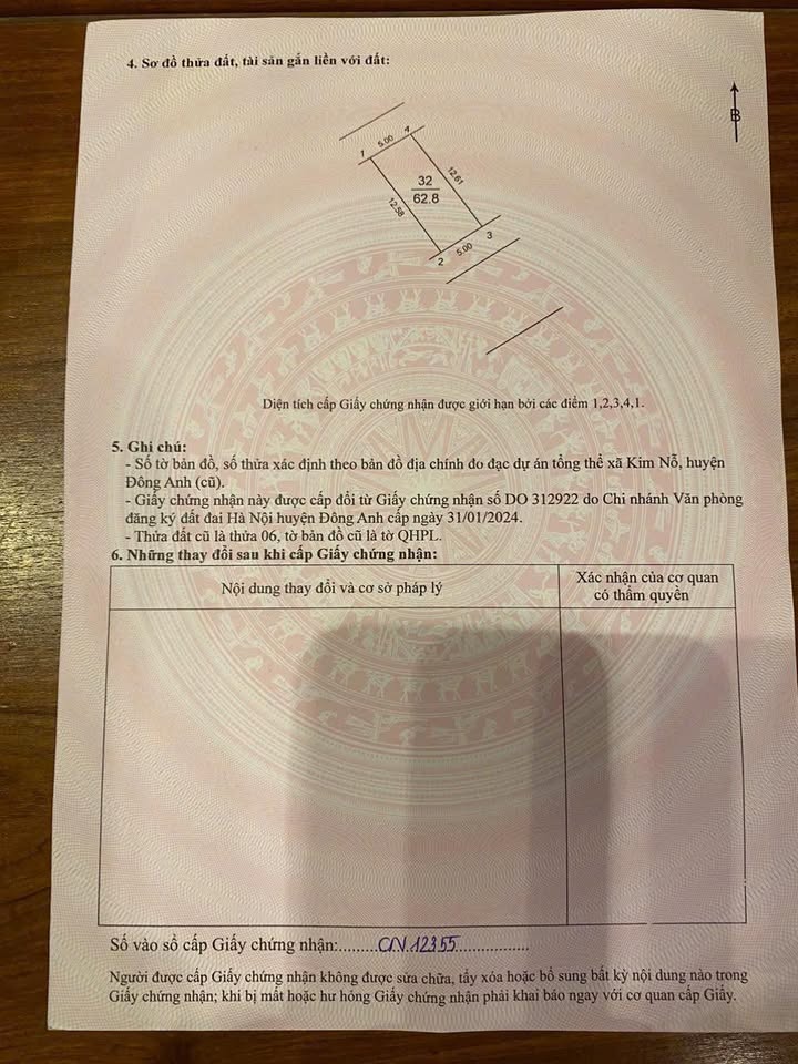 Đất đấu giá Kim Nỗ 63m² - Mặt tiền 5m, Kinh doanh lý tưởng!