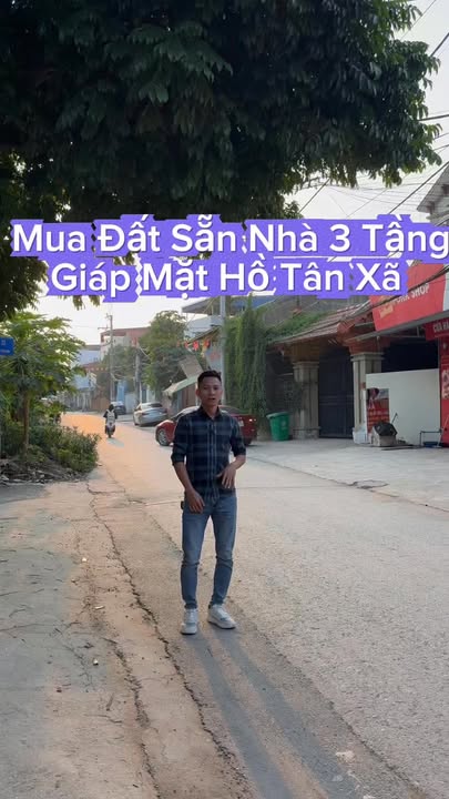 Nhà 3 Tầng Tại Tân Xã, Thạch Thất, 70m² - Đầy Đủ Tiện Nghi, Gần Hồ
