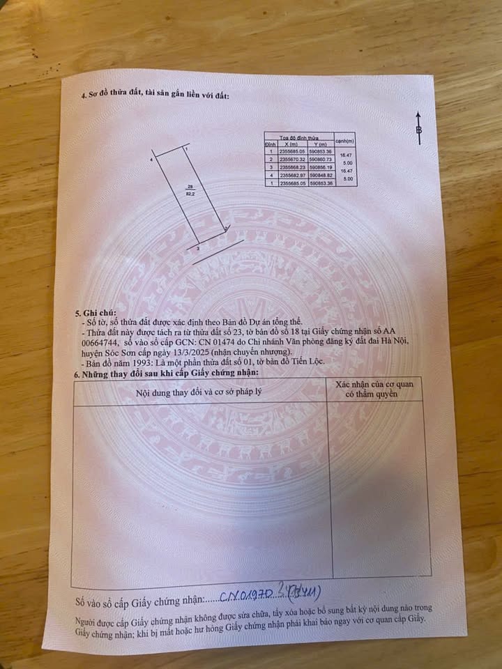 Đất thổ cư 82m² Tân Minh, Sóc Sơn - Vị trí đẹp, giá đầu tư hấp dẫn!