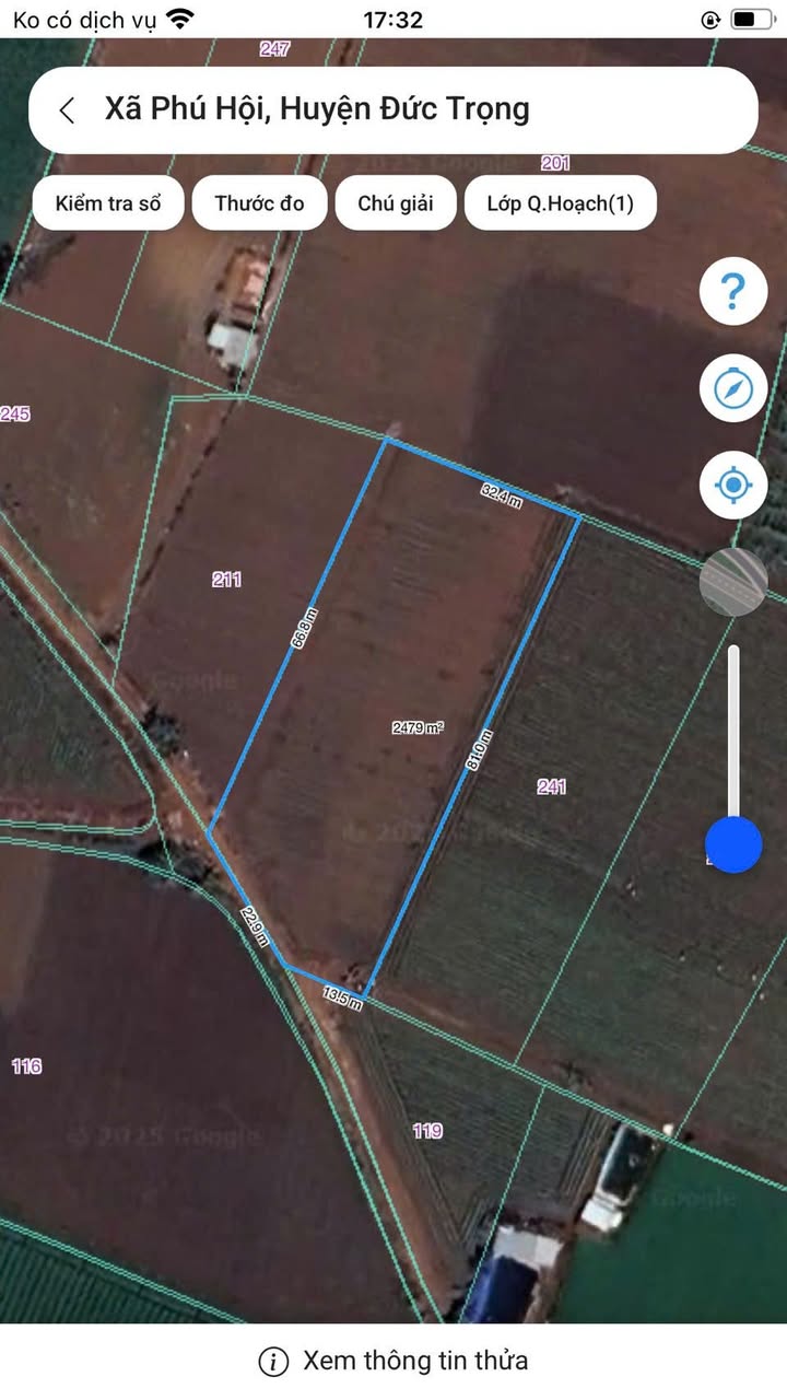 Đất nền Liên Nghĩa Đức Trọng 2479m² giá 1.5 tỷ - Cơ hội đầu tư hiếm có!