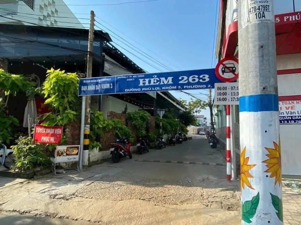 Nhà hẻm 263 Phú Lợi, Sóc Trăng 114m² giá 1 tỷ - Sẵn sàng vào ở!