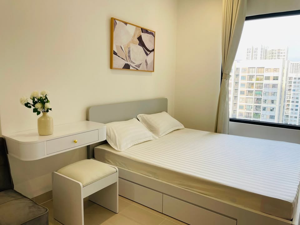 Cho thuê Studio Vinhomes Grand Park Thủ Đức - Full nội thất, chỉ cần xách vali vào ở!