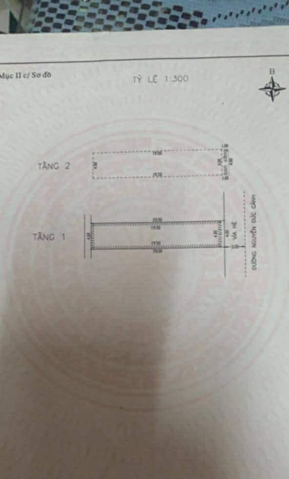 Nhà 2 Tầng Mặt Tiền Nguyễn Đức Cảnh 80m² giá 7.7 tỷ - Khu VIP, Thuận tiện xem pháo hoa!