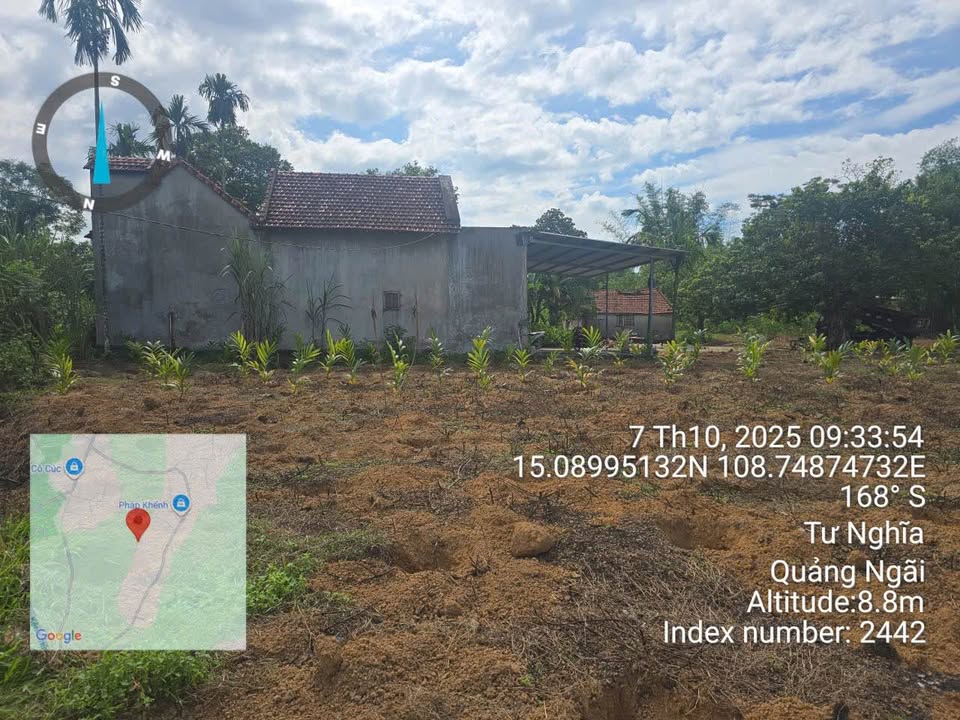 Đất nền Nghĩa Kỳ 1543m² giá 650 triệu - Cơ hội đầu tư hấp dẫn!