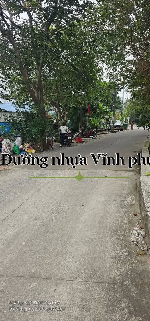 Đất Vĩnh Phú, Thuận An 52m² giá 2.85 tỷ - Đường nhựa thông thoáng!