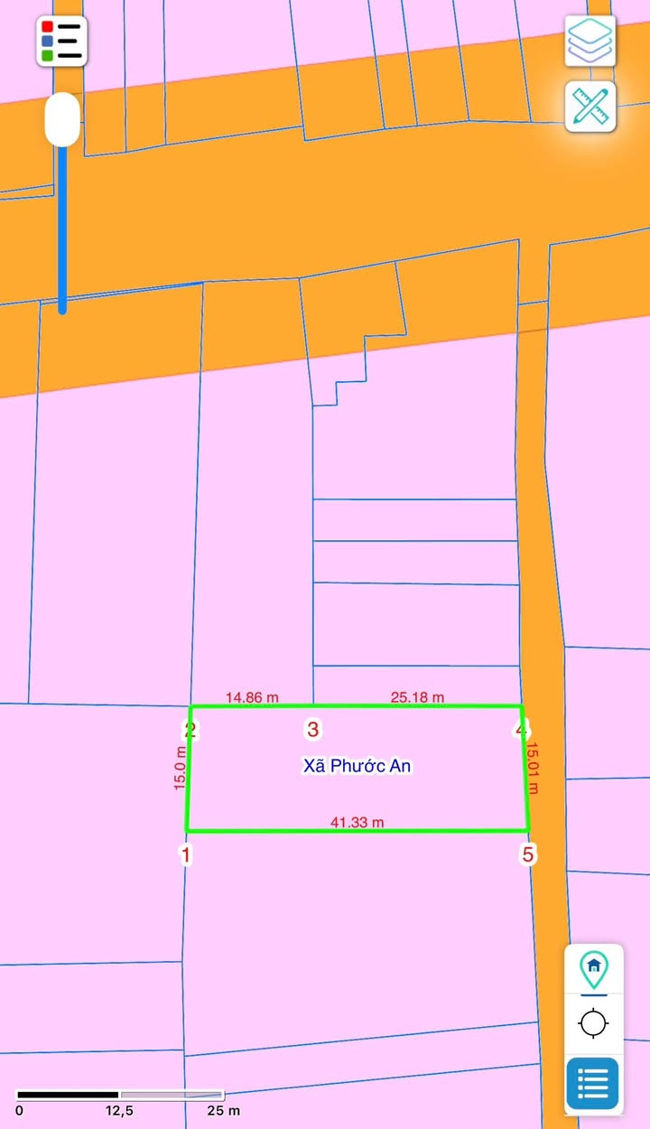 Đất thổ cư 611m² tại xã Phước An, Nhơn Trạch - Đầu tư sinh lời chỉ 4 tỷ!